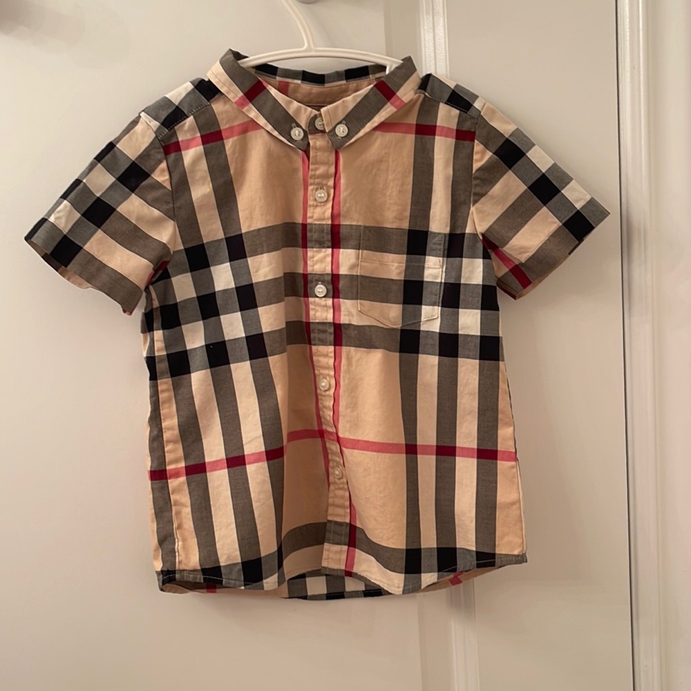 Burberry baby button up